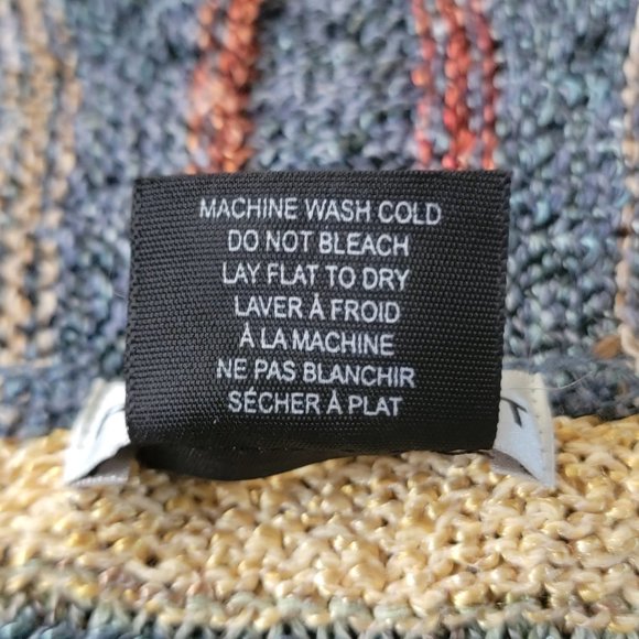 Parkhurst Multi Color Striped Open Front Cardigan Sweater XL - Picture 15 of 16